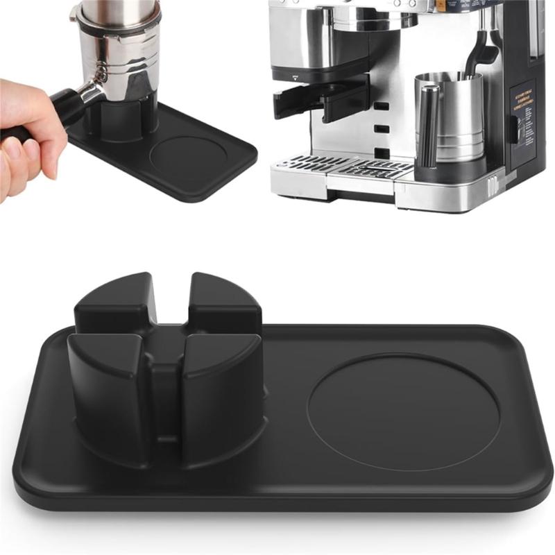Silicone Coffee Tamper Mat Espresso Tamping Mat Coffee Machine Mold Protective Pad for ES601 Coffee Accessories