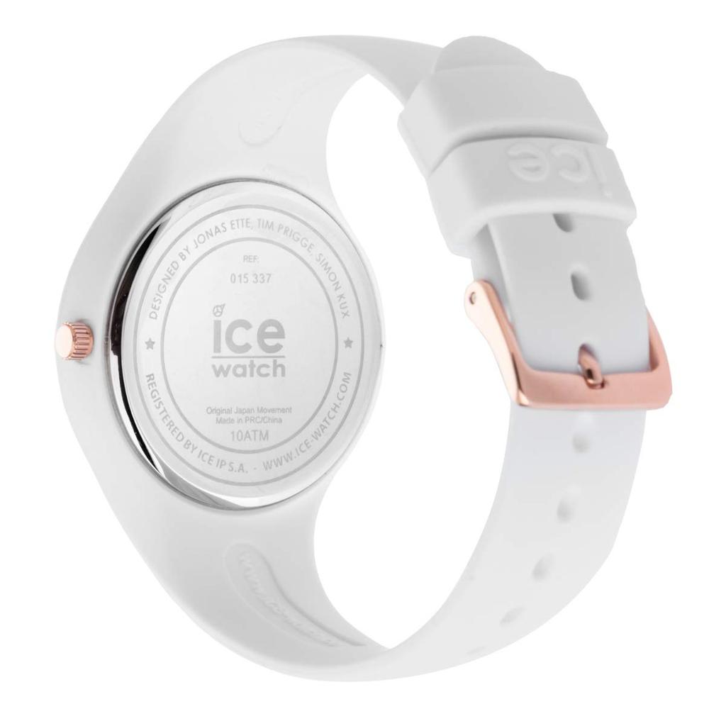 Авторизованный дистрибьютор Часы Ice watch 015343 Ice glam белые розовые золотые цифры очень маленькие [Ice watch] женские