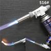 1pc Welding Gas Burner Flame Gas Torch Flame Gun Blowtorch Cooking Soldering Butane AutoIgnition Gas-Burner Lighter Heating