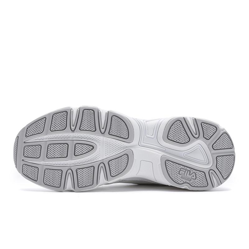 Fila Decimus Серия Ретро Повседневные Простые Универсальные Спортивные Удобные Кроссовки Женские Кроссовки Белый Серебристый F12W512148FBL
