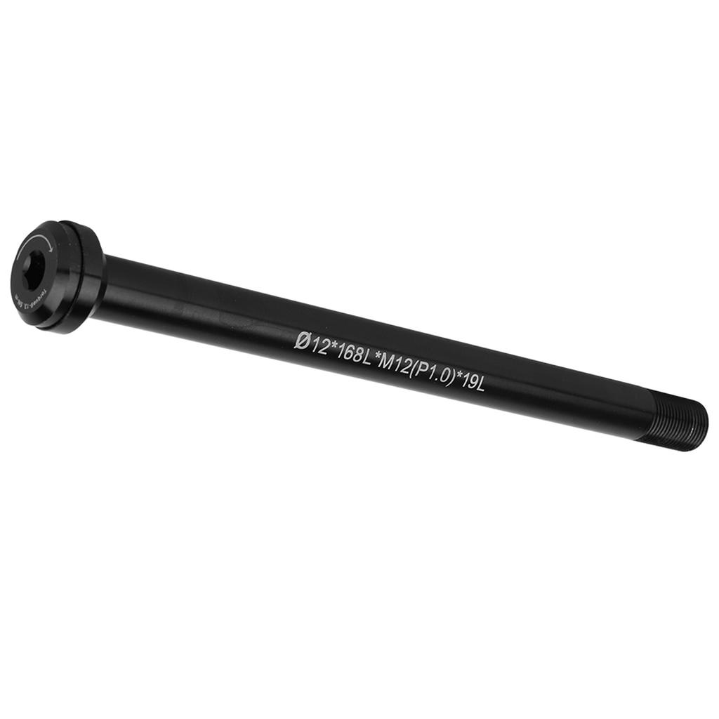 Bicycle Rear Fork Thru Axle Skewer Bike Repair Replacement for 142*12 Thread 1.0