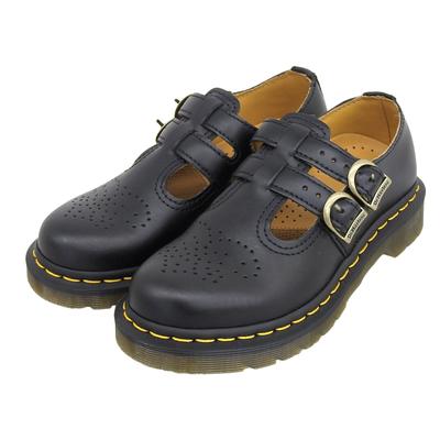 Безупречные кожаные туфли Dr.Martens MARY JANE черная кожа Женские 12916 Б/у