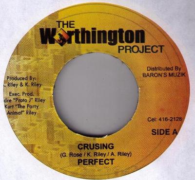 7-дюймовая пластинка PERFECT - Crusing NONE The Worthington Jamaica Reggae, Ska & Dub Б/У