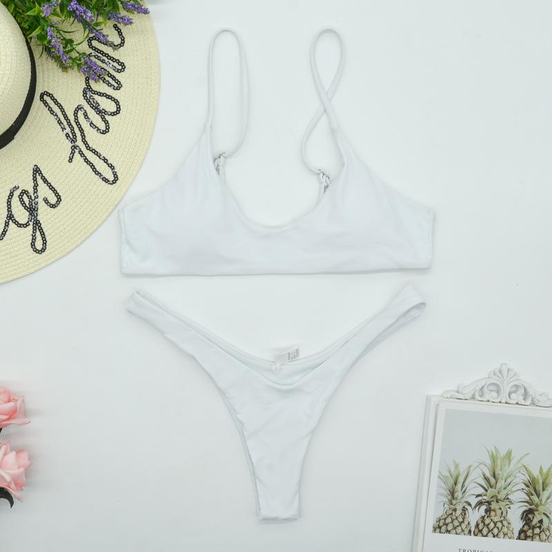 Plus Size Sexy European & American Triangle Bikini Swimsuit