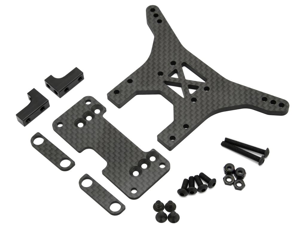 G-FORCE Carbon-graphite Rear Damper Stay (GENOVA) GOP134 (Official Japanese Product)