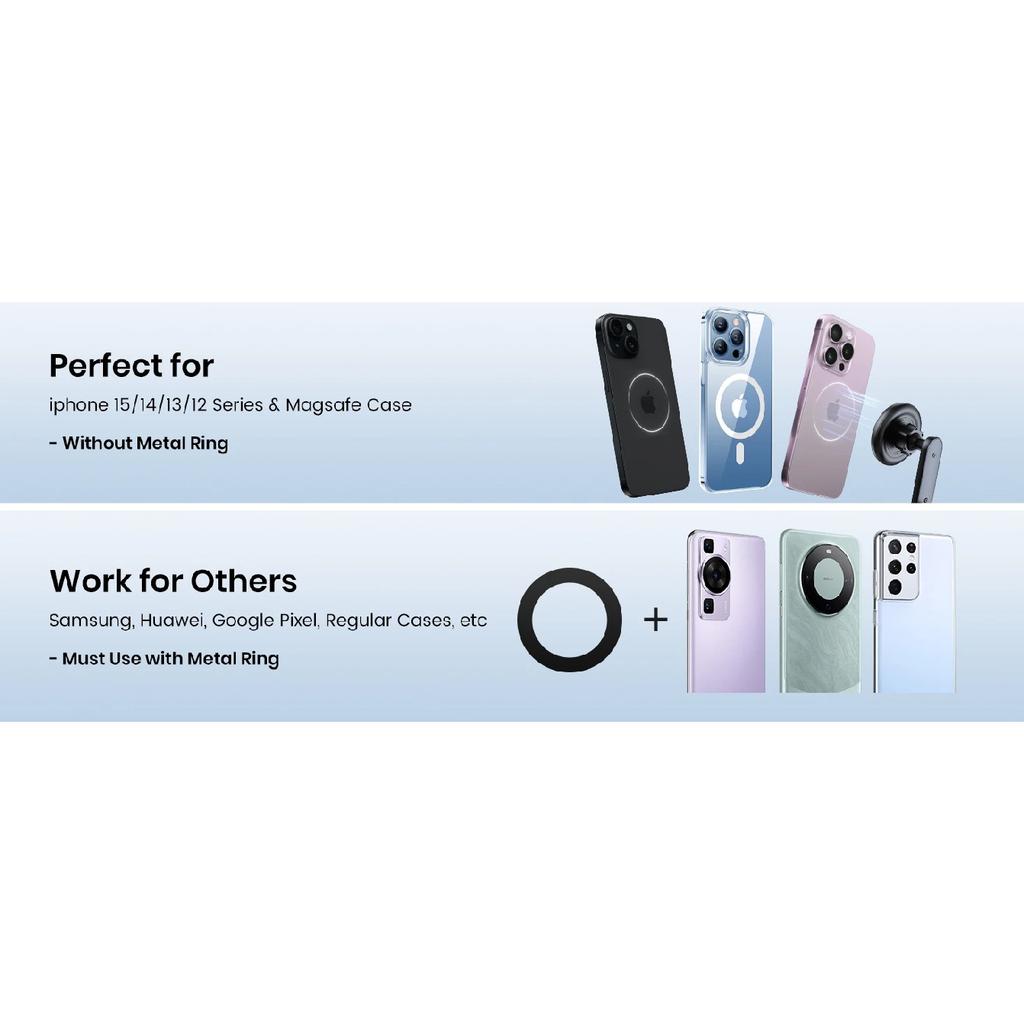TOPK Magnetic Phone Holder Car Magnetic Car Phone Holder Mag-Safe Car Mount Powerful Air Vent ABS Stand For Smartphones