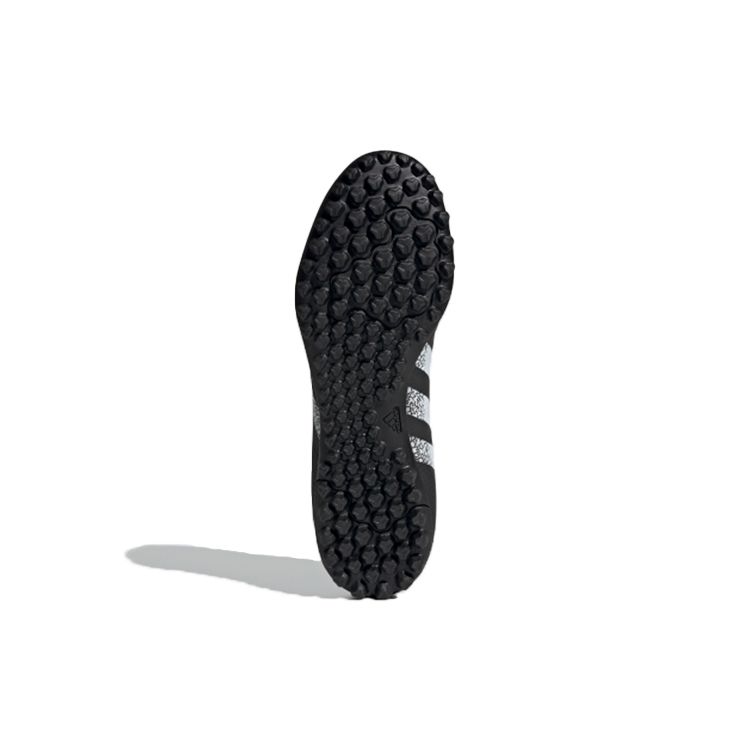 adidas Predator Freak .4 Круглый носок Шнуровка TF (Резиновые шипы) Нескользящие футбольные бутсы Мужские футбольные бутсы Черно-белые FY1046