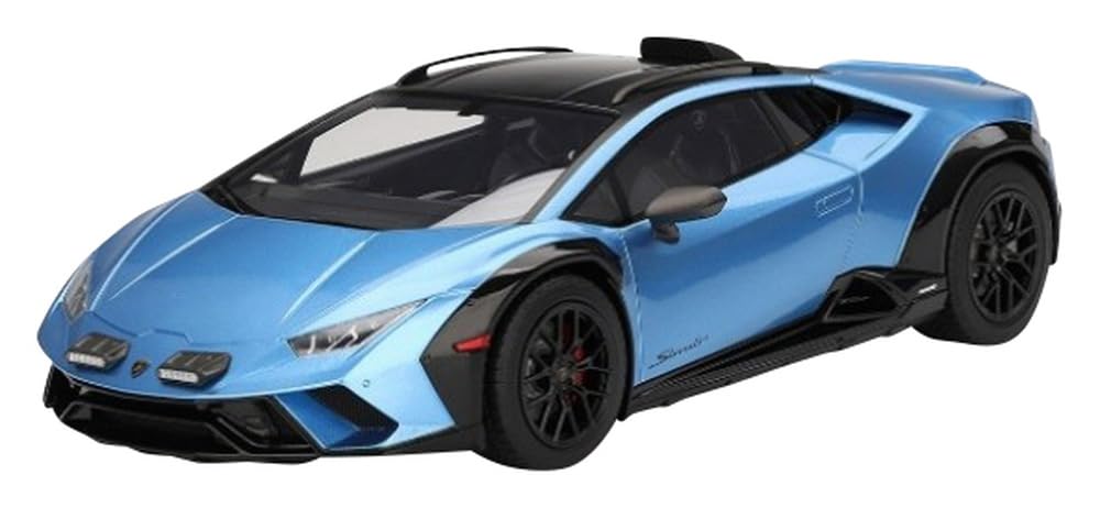 TSM MODEL Scale Lamborghini Huracan Sterrato Blu Aegir Finished Product TS0609 1/18 (Blue)