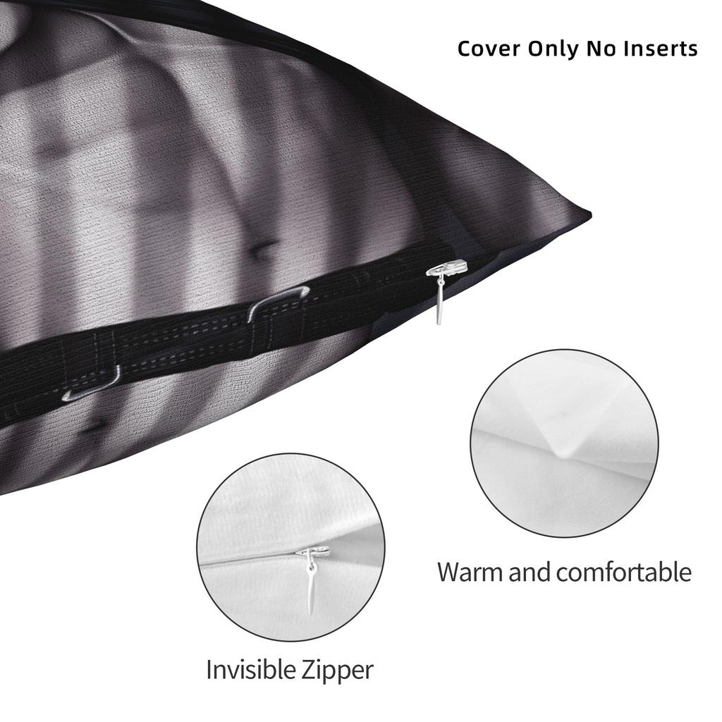 L-Leon Kennedys Pillowcases Cute Funny Pillow Case For Couch Sofa Bedroom Soft Pillow Cover