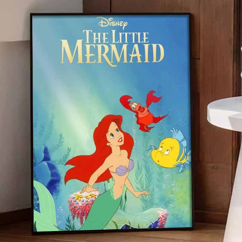 Disney Набор для алмазной мозаики «Русалочка» Классический Декор для Дома Поделка, Идеальная Идея для Ручного DIY Подарка
