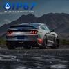LED Side Marker Lights Compatible with 2015- Mustang S550 GT, Rear Dynamic Startup Side Markers, Rear Fender Markers Lamps Assembly, Smoked Len Red