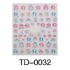 1pc 5D Ocean Dolphins Jelly Nail Art Sticker Jellyfish Shells Self-Adhesive Nail Decals for Nails DIY Manicure Decoration