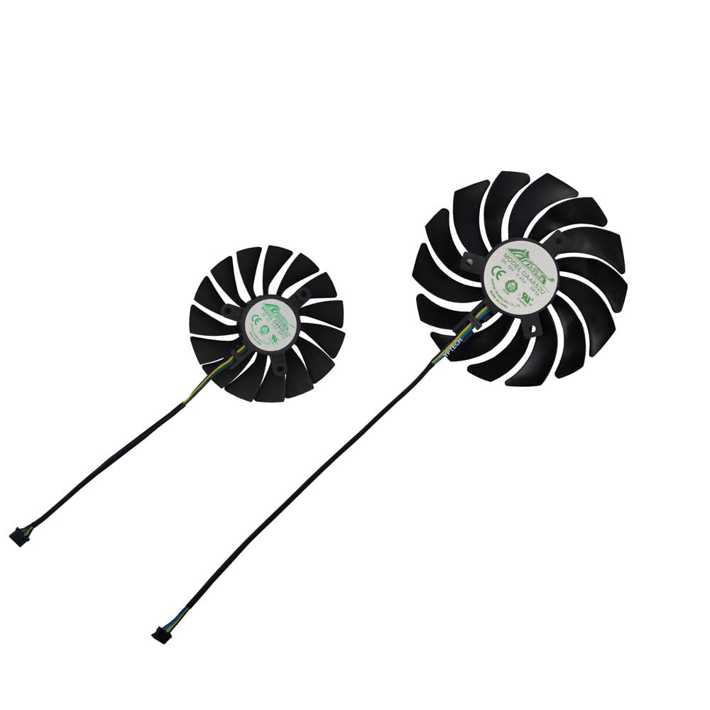 Общая замена DIY GPU охлаждения вентилятора платы вентилятора для ZOTAC GAMING RTX 3060Ti AMP 3070 White Edition заглушки кулера GAA8S2U кулер, GPU