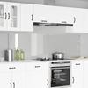 Kitchen Backsplash 2 pcs Transparent 100 x 60 cm Tempered Glass
