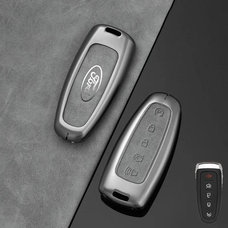 Car Sticker Hot For Ford Car Remote Key Case Cover Fob For Ford Explorer Edge Escape Flex Taurus 2011 2012 2013 2014 2015 Smart