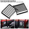 2 Pcs Metal Front Light Cover Grille for Traxxas TRX 4 1 10 Scale RC Crawler Car