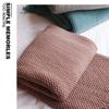 Knitted Throw Blanket with Tassels Bubble Textured Lightweight Throws for Couch Cover Home Decor