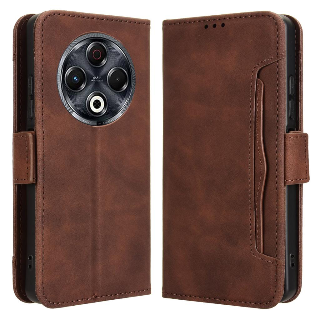 Для TECNO Spark 30 4G KL6 Кожаный чехол Чехол-кошелек для телефона с несколькими слотами для карт