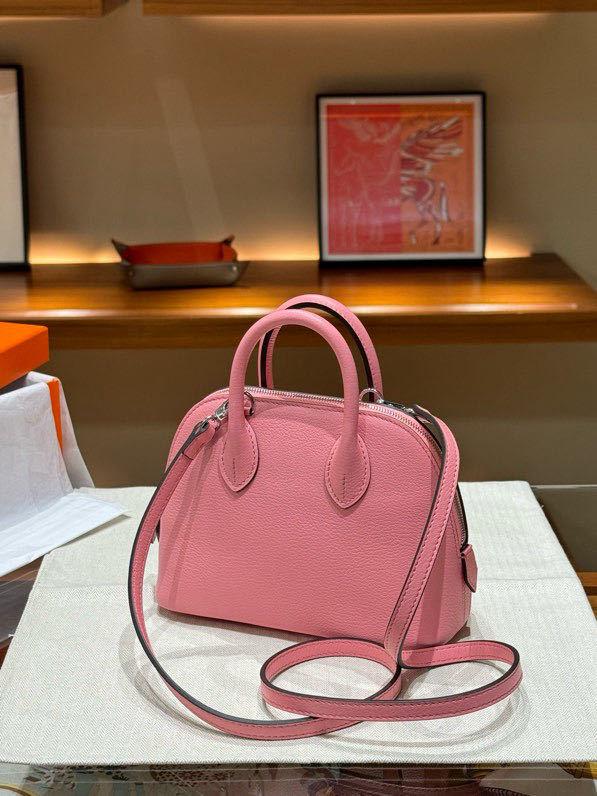 2024 Мини-сумка кроссбоди из натуральной козьей кожи для женщин