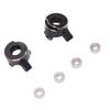 2 Pcs Brass Steering Knuckle Fit for SCX30 1 30 RC Crawler RC Brass Weights Steering Knuckle Electrophoresis Upgrade