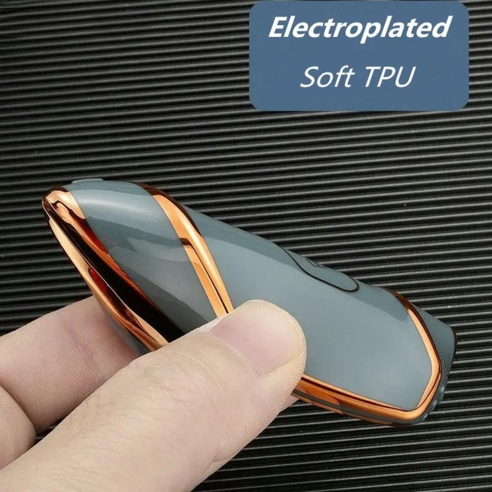 Модный TPU Чехол-оболочка для автомобильного пульта ДУ для VW Volkswagen Golf 8 2020 Skoda Octavia A8 2021 SEAT Leon MK4 Аксессуары