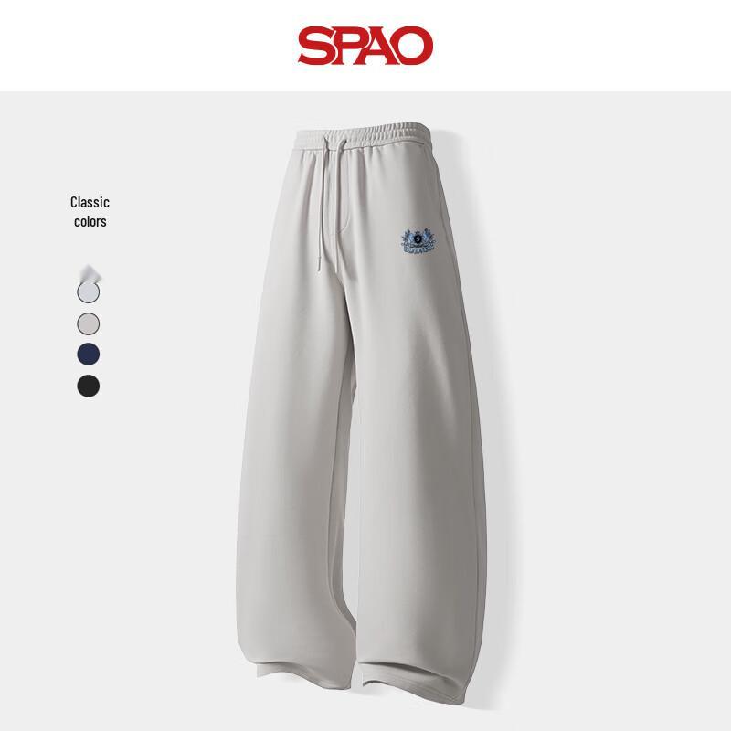 SPAO Women's SP Badge Series Casual Wide-Leg Pants