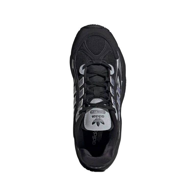 adidas Оригинальные низкие кроссовки Ozmillen на массивной подошве, унисекс, черные KJ6989