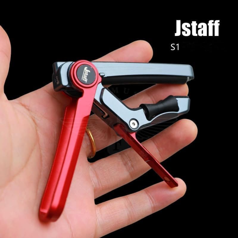 Jstaff S1 The Rolling a Rolling Capo for Quick Key Changes with a Simple Securely Fastens with Three Levels of Tension Damage Your and Easy To