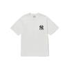 New MLB T Shirts Unisex White 3ATSO0324-50WHS