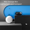 Round Shape Soundproof Earplug Box Mini Mini Earplug Case Earplug Storage Box  Jewelry Organizer