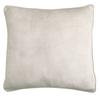 Indian Cushion Cover Throw Pillow Case Plain White Velvet Pillow Cover