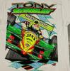 Винтажная футболка Nascar Tony Stewart Indy Car Гонки подарок для фаната унисекс полная ... Футболка Unisex
