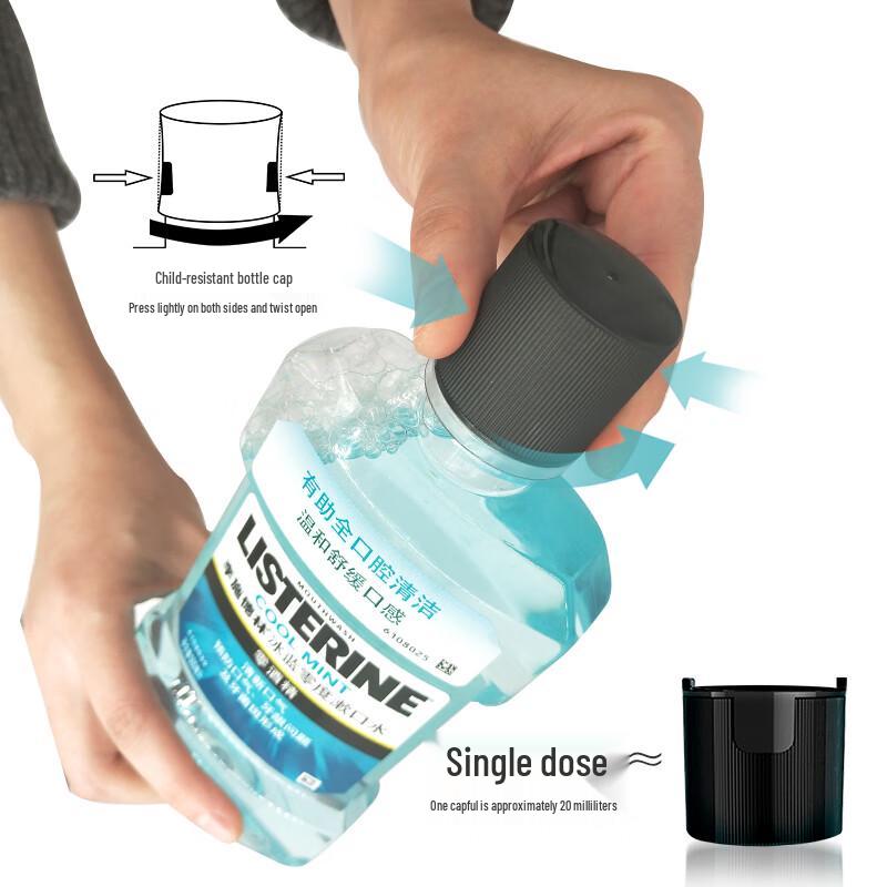 Listerine Ледяно-голубой ополаскиватель для рта Zero
