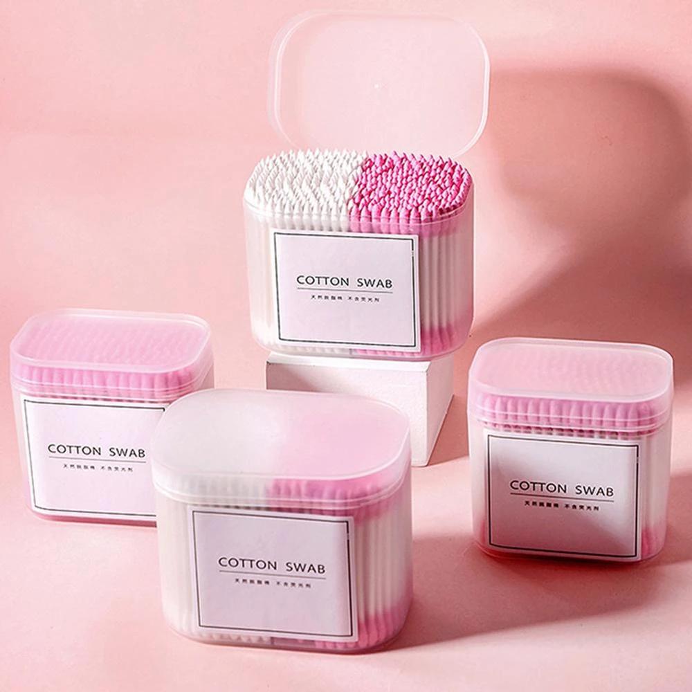 Men Women Paper stick Cotton Home Cotton Swabs Dual Heads Makeup Cotton stick Ear Cleaning Tools