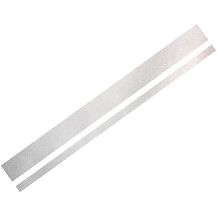 Autocollants - FOLIATEC - Lines - Argenté Mat - Résistants aux intempéries - Montage facile