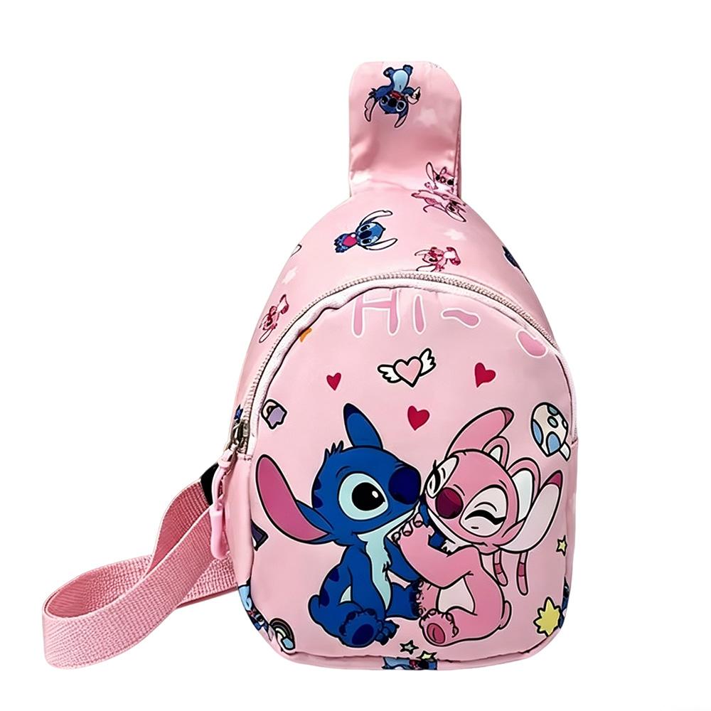 Angel Anime Cartoon Crossbody Bag Fashionable Casual Mini Chest Sling Coin Purse Creative Gift