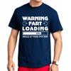 Brand Summer For Man Tshirt Warning Fart Loading 75 Percent Inhale At Your Own Risk Short Sleeve Soft Crew Neck Tshirt