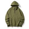 Spring and Autumn Hooded American Retro Couple Coat Fat Man Handsome Loose Casual Jacket Hoodie Men