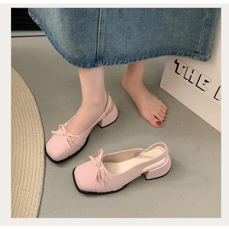 Женская обувь на толстом каблуке Новые босоножки на высоком каблуке