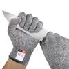 New Grade 5 Cut Resistant Gloves Kitchen HPPE Scratch Resistant Glass Cutting Safety Protection for Gardeners