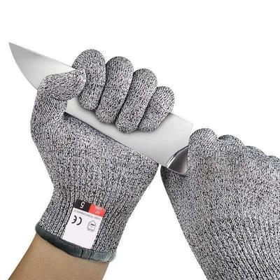 Новые перчатки 5 класса защиты от порезов Кухонные HPPE Устойчивые к царапинам Защита от порезов стекла Безопасность для садоводов