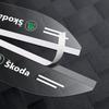 WUM1 New style PVC Rainproof Eyebrow Cover for Car Rearview Mirrors - Side Shield, Suitable for Skoda Models