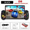 NEW D8 RGB Tablet Controller Wireless Handle For Switch Game BT-compatible Stretching Joystick For PS3 PS4 Android IOS Gamepads