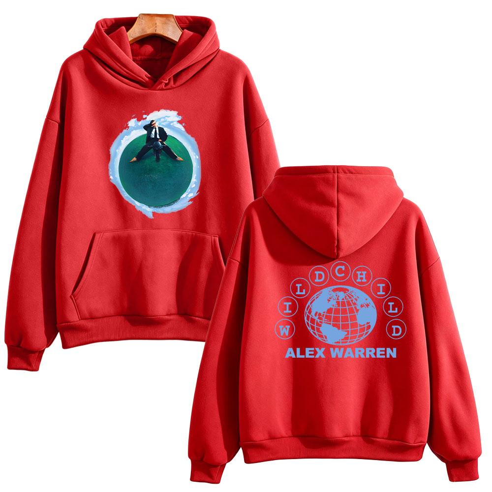 Alex Warren Wildchild Graphic Hoodie Pop Singer Tour Merch Pullover Sweatshirt Men Women Unisex Oversized Casual Sweatshirts