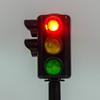 Acousto Optic System Mini Traffic Light LED Model Road Light Traffic Light Model  Kids Toys