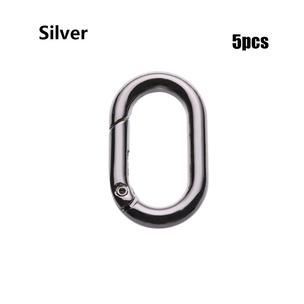 Accessories Camping Hiking Outdoor Carabiner Bag Belt Buckles Spring Oval Rings Handbags Clips