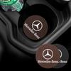 xgtlq7 2025 Hot Car Coasters Water Cup Slot Non-Slip Mat Shockproof Pad For Mercedes Benz AMG W177 W176 X166 X167 C257 C218 X253 C118 C