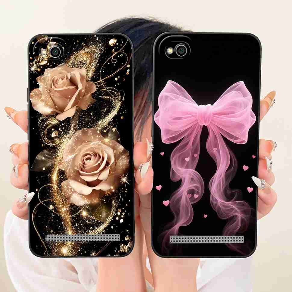 For Xiaomi Redmi 5A Case Cute Cartoon Cat Soft Silicone Back Cover For Redmi 5A MCG3B MCI3B Phone Cases Bumper