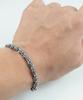 Sheen666 Industrial Series Sts017 Rose Link Silver Bracelet