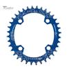 Для велосипеда круглая/овальная 104BCD 32T 34T 36T 38T узкая широкая одинарная звездочка